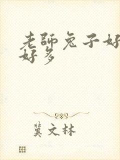 老师兔子好软水好多