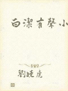 白洁有声小说