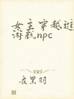 女主穿越进18游戏npc封面