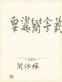 白洁txt全集笔趣阁下载
