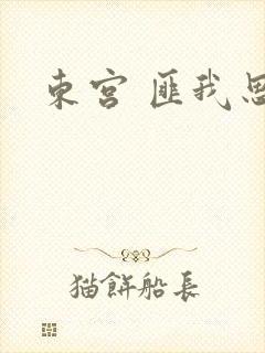 东宫 匪我思存封面