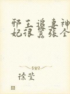 邪王追妻神医狂妃很嚣张全文免费