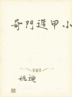 奇门遁甲小说