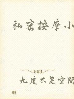 私密按摩小说