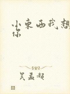 小东西我想弄坏你