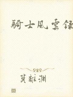 骑士风云录