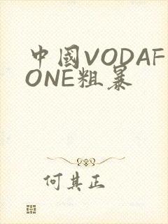 中国VODAFONE粗暴