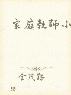 家庭教师小说