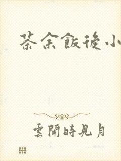 茶余饭后小说