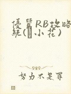 优质RB攻略系统(寀小花)封面