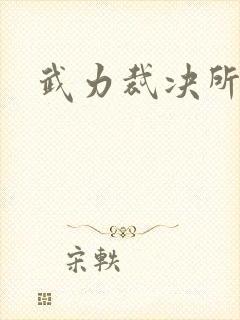 武力裁决所