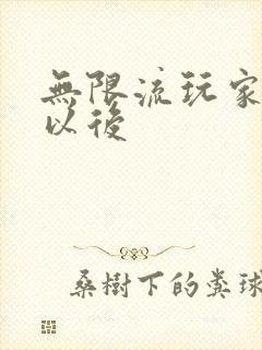 无限流玩家退休以后