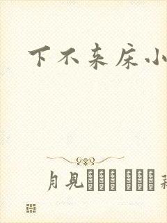 下不来床小说