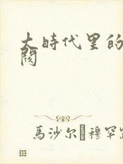 大时代里的小军阀封面