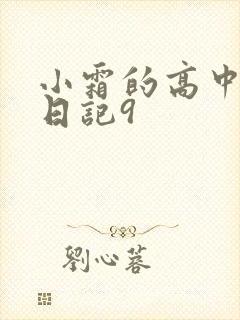 小霜的高中成长日记9