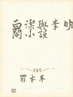 白洁与李明笔趣阁小说封面