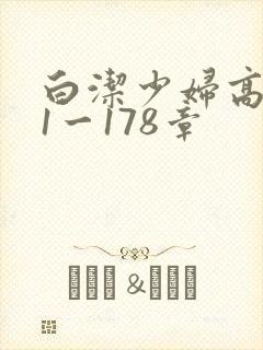 白洁少妇高义第1一178章