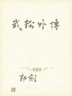 武松外传封面
