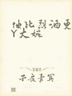 他比烈酒更撩BY大婉