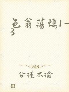 色翁荡熄1—13
