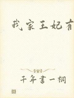 我家王妃有点野