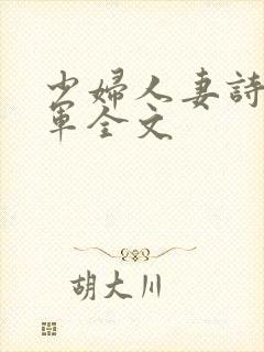 少妇人妻诗雨小军全文