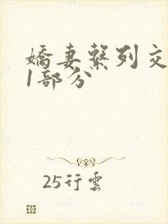娇妻系列交换11部分封面
