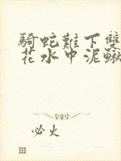 骑蛇难下双金银花水中泥鳅双男主
