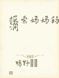 探索妈妈的水帘洞封面