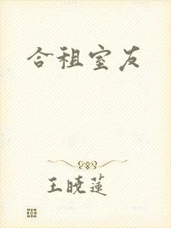 合租室友封面