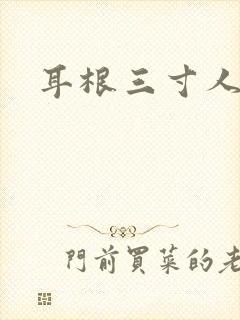耳根三寸人间