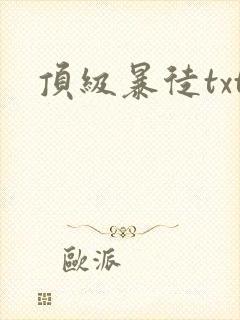 顶级暴徒txt封面