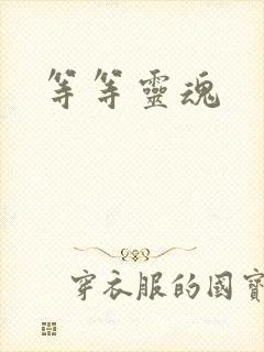 等等灵魂