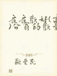 夜夜欢好(高h)公翁的欢爱