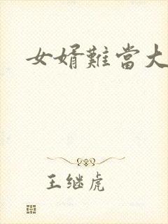 女婿难当大结局