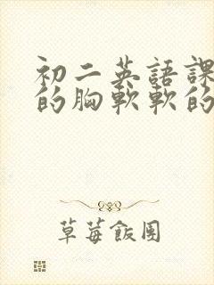 初二英语课代表的胸软软的