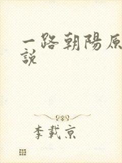 一路朝阳原著小说