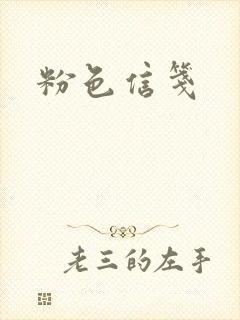 粉色信笺