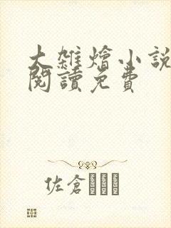 大杂烩小说全集阅读免费
