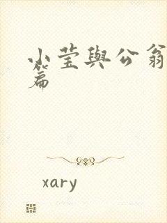 小莹与公翁第八篇封面