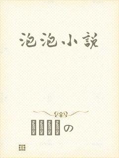 泡泡小说