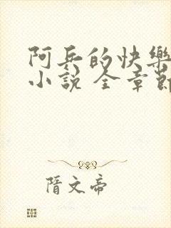 阿兵的快乐生活小说 全章节阅读免费