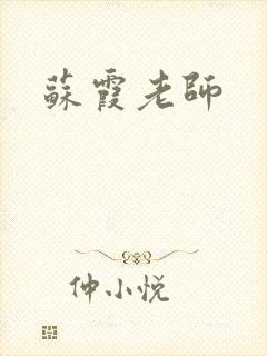 苏霞老师封面