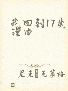 我回到17岁的理由封面