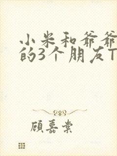 小米和爷爷和他的3个朋友TXT封面