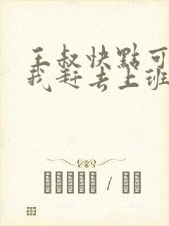 王叔快点可以吗我赶去上班