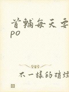 首辅每天要不够po