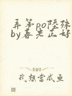 弄筝po陆殊词by春光正好