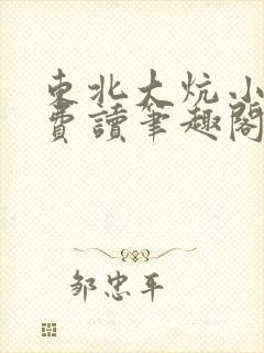 东北大炕小说免费读笔趣阁封面