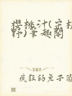 樱桃汁(宋枝江野)笔趣阁